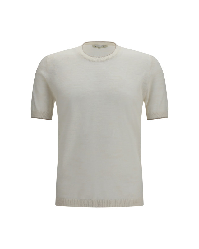 Short-sleeved linen blend Shirt