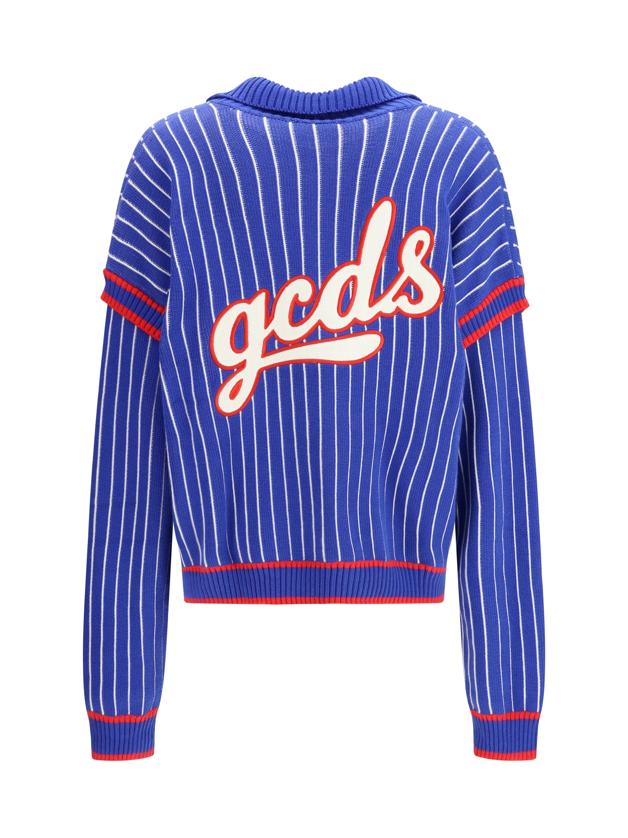 Pinstripe Cardigan