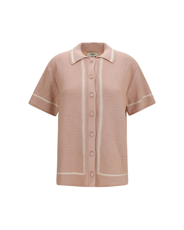 FF all-over crochet Shirt