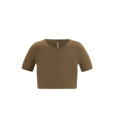Seamless fitted sports T-shirt