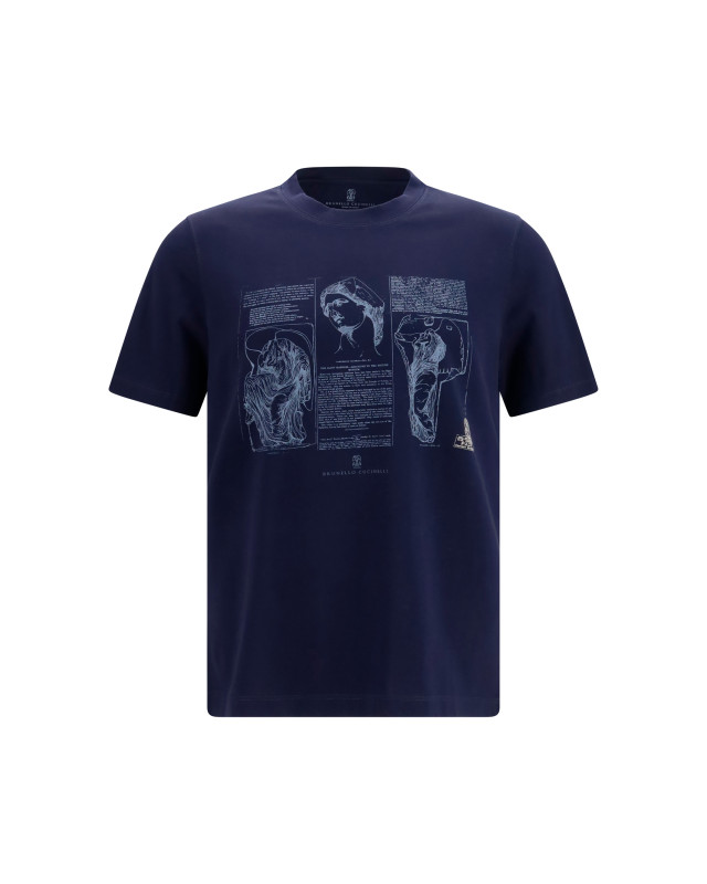 Cotton printed T-shirt