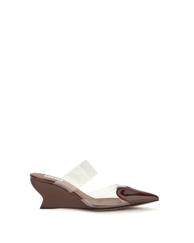 Le Coeur patent leather Mules
