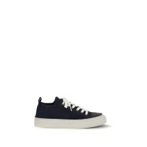 Cotton knit and suede Sneakers