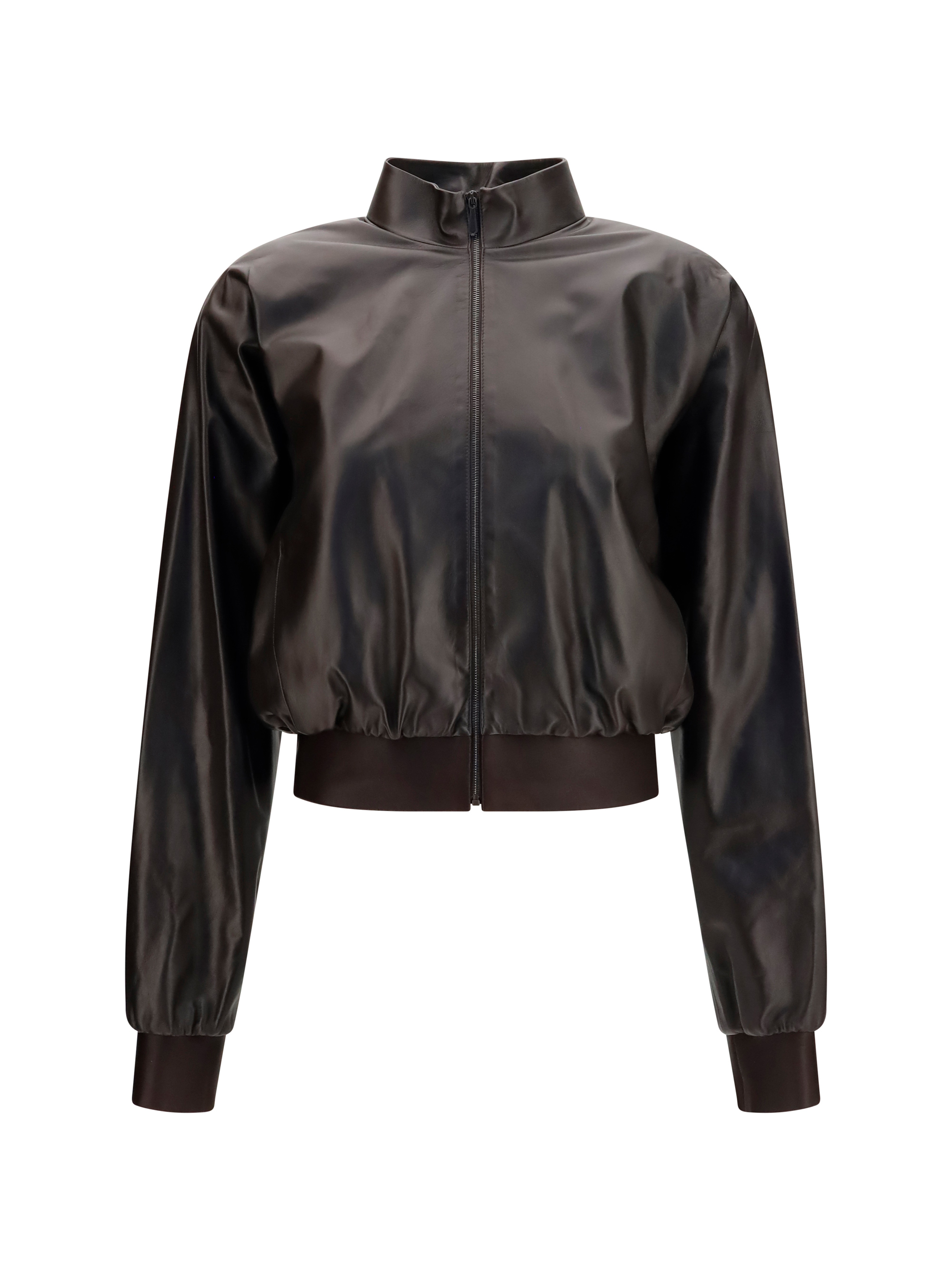 Soft nappa Bomber Jacket