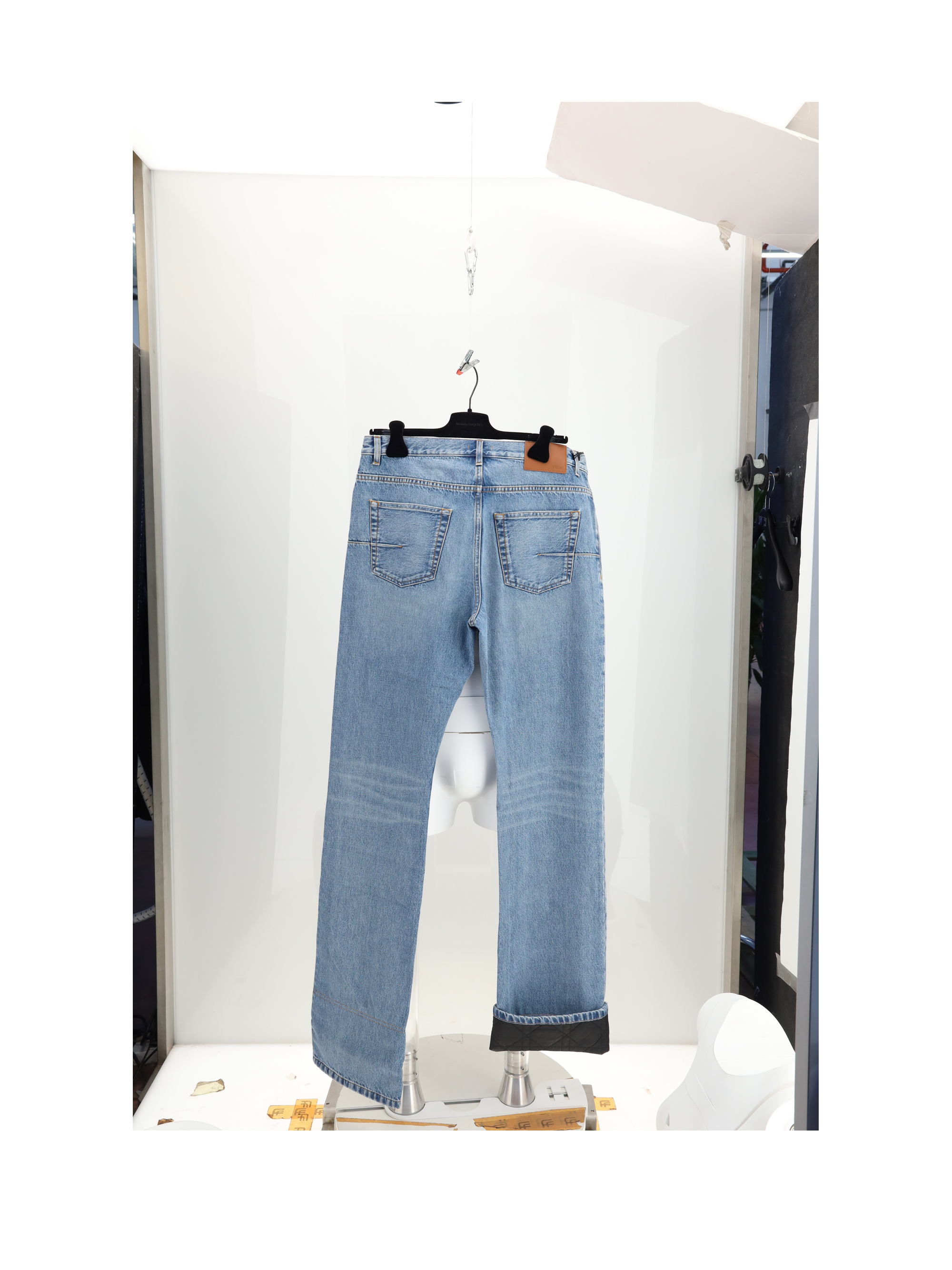 DENIM CON INSIDE CANNAGE PANTS