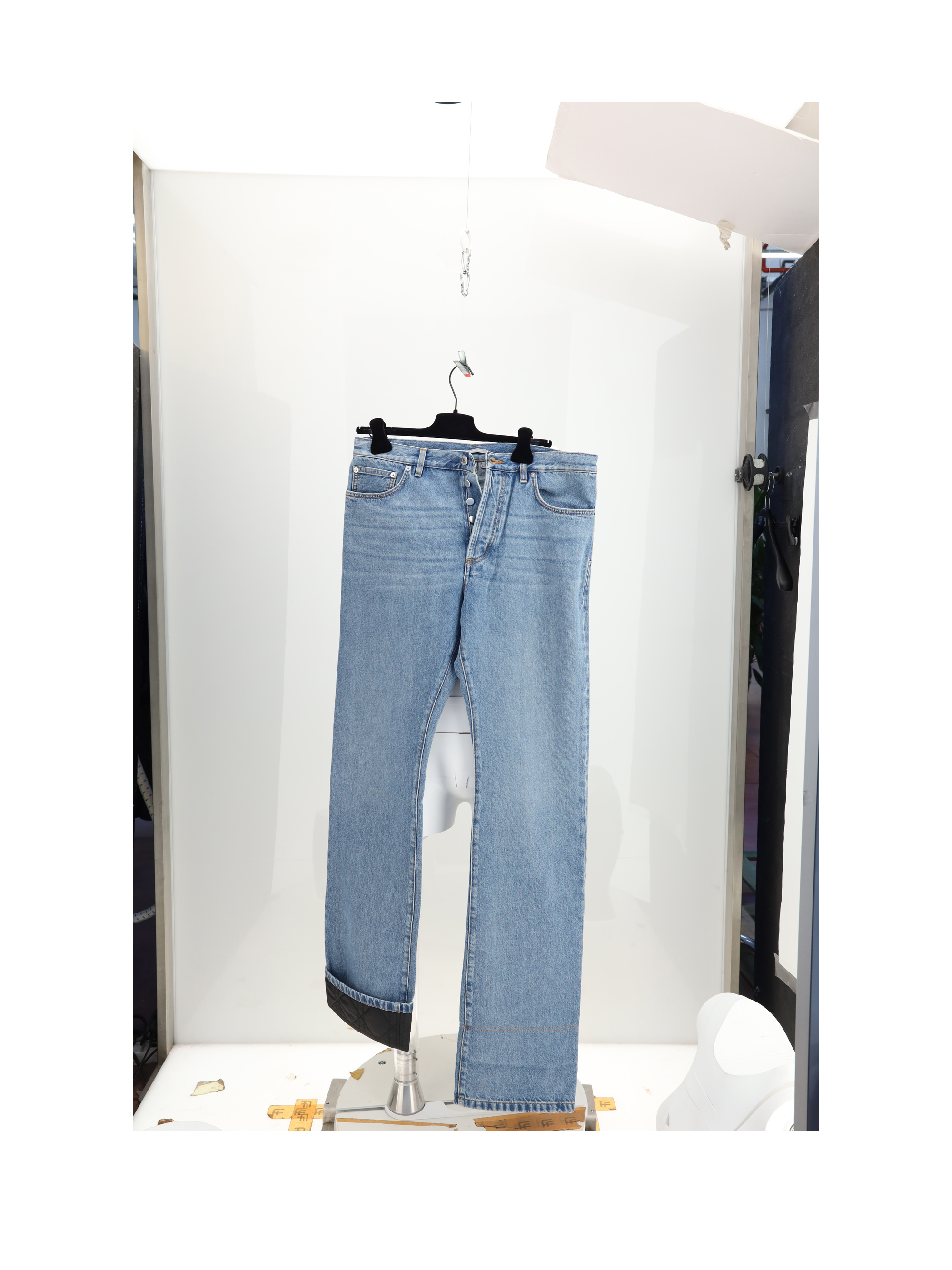 DENIM CON INSIDE CANNAGE PANTS