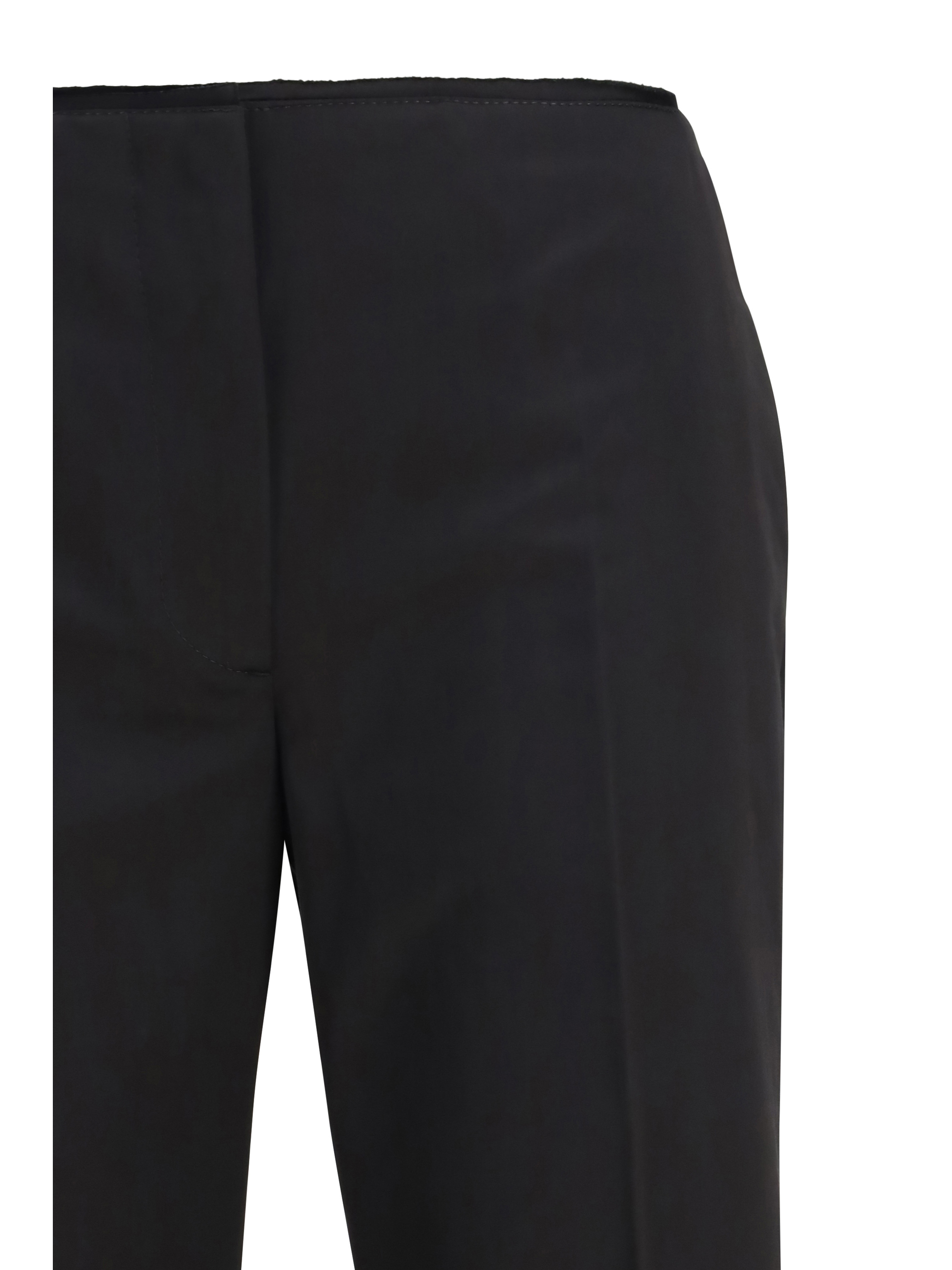Kick Flare Raw-Edge Pants