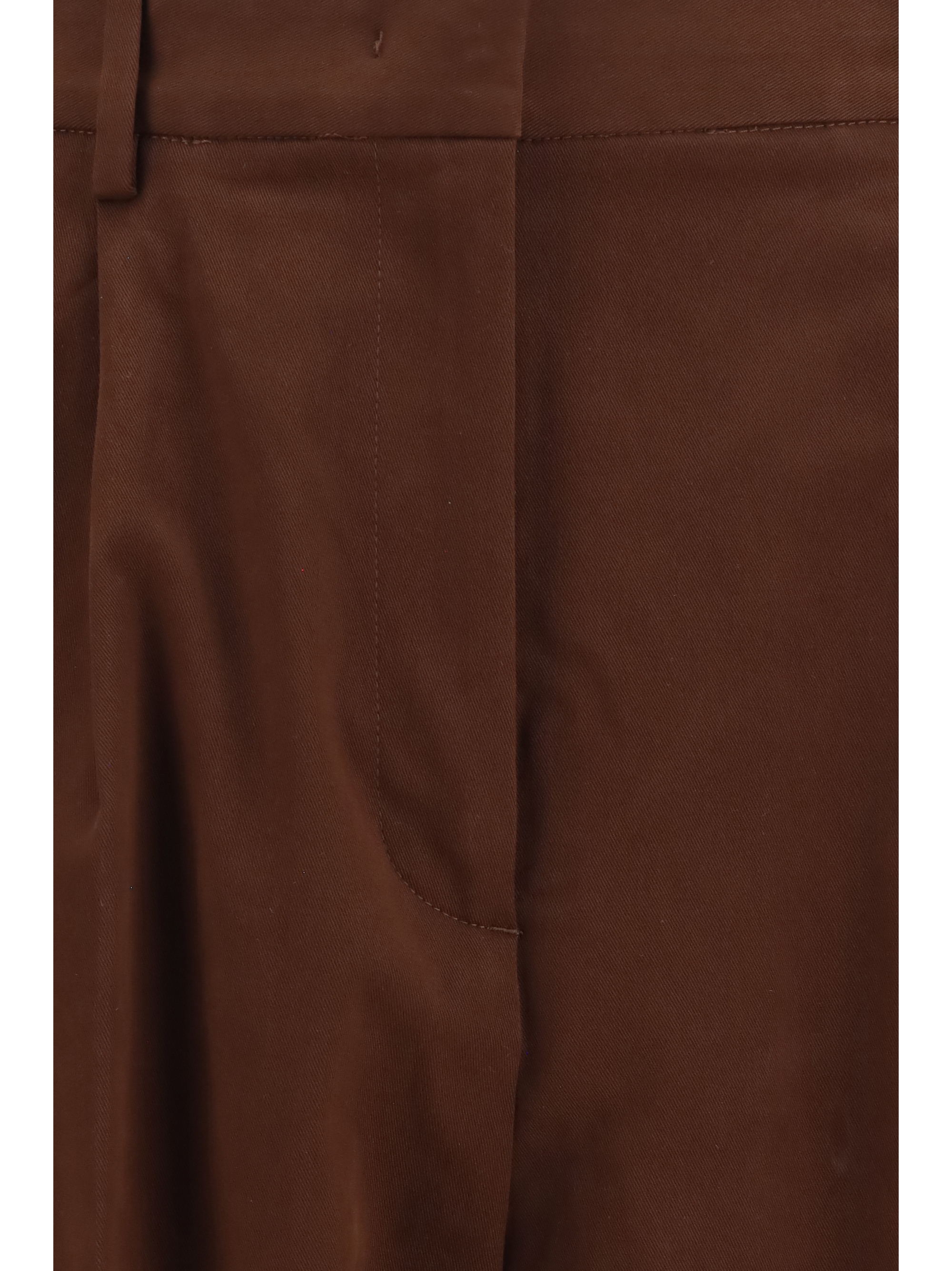 Wool-blend elasticated-waist Pants