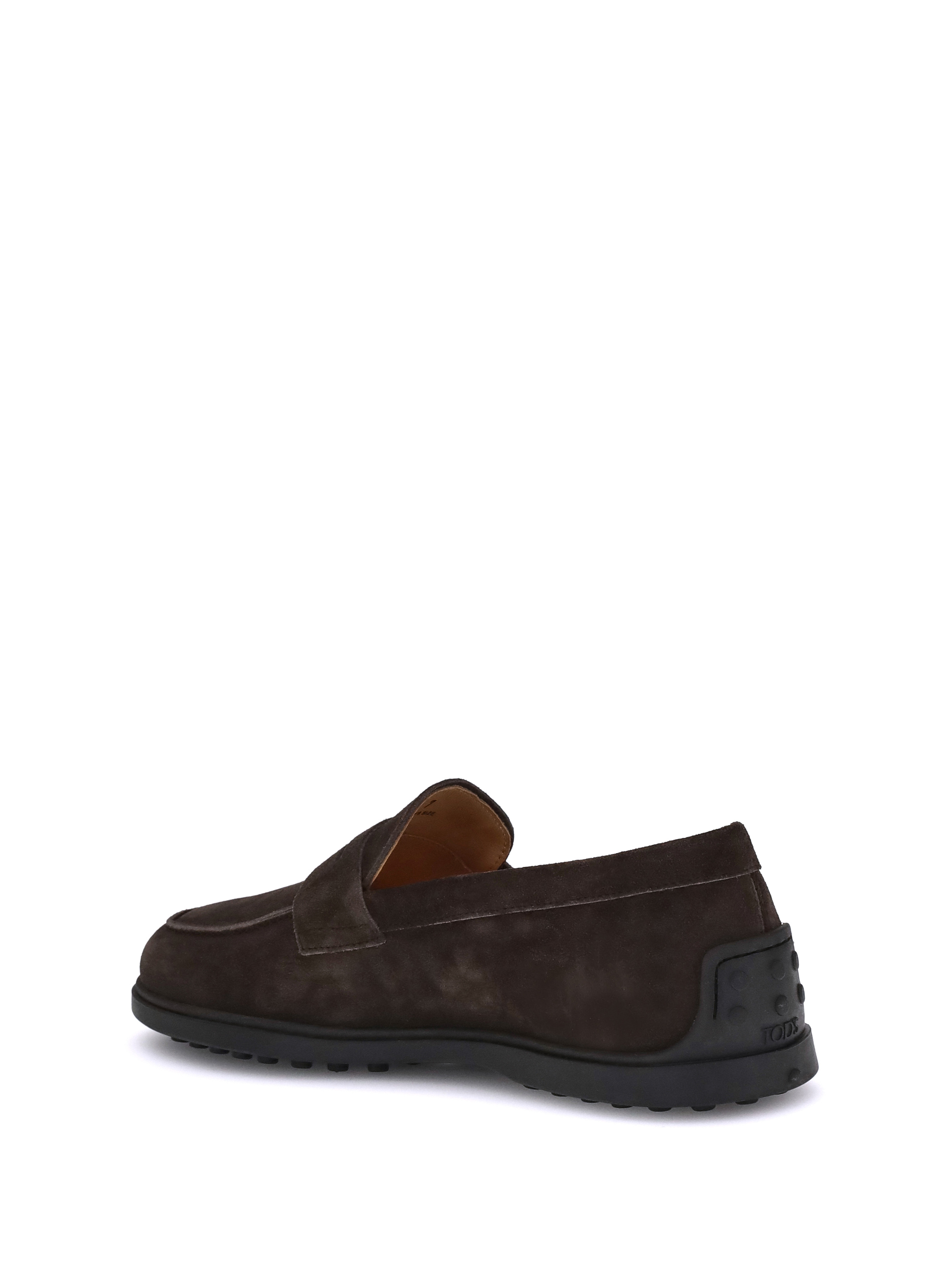 Suede Loafers
