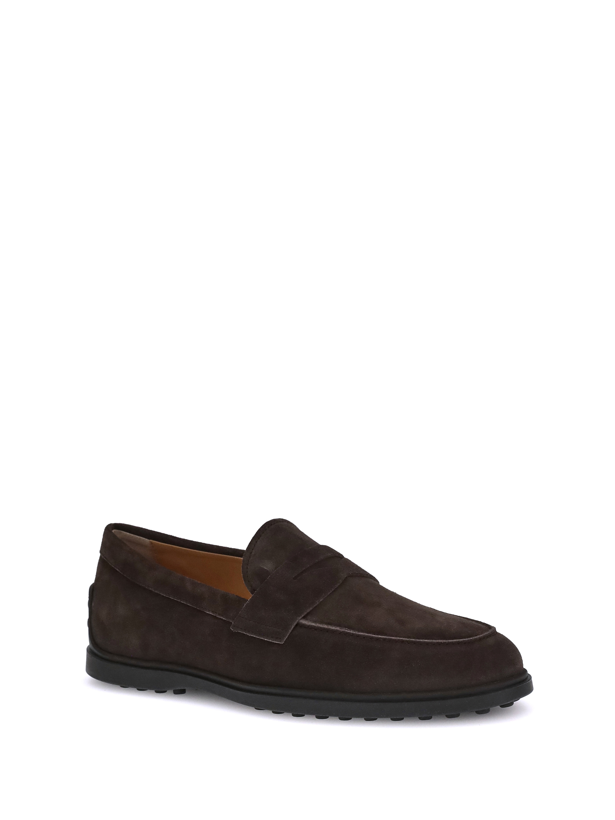 Suede Loafers