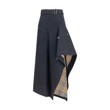 Heather asymmetric Skirt