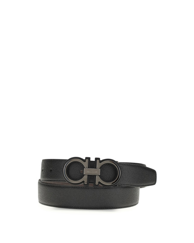 Reversible and adjustable Gancini Belt