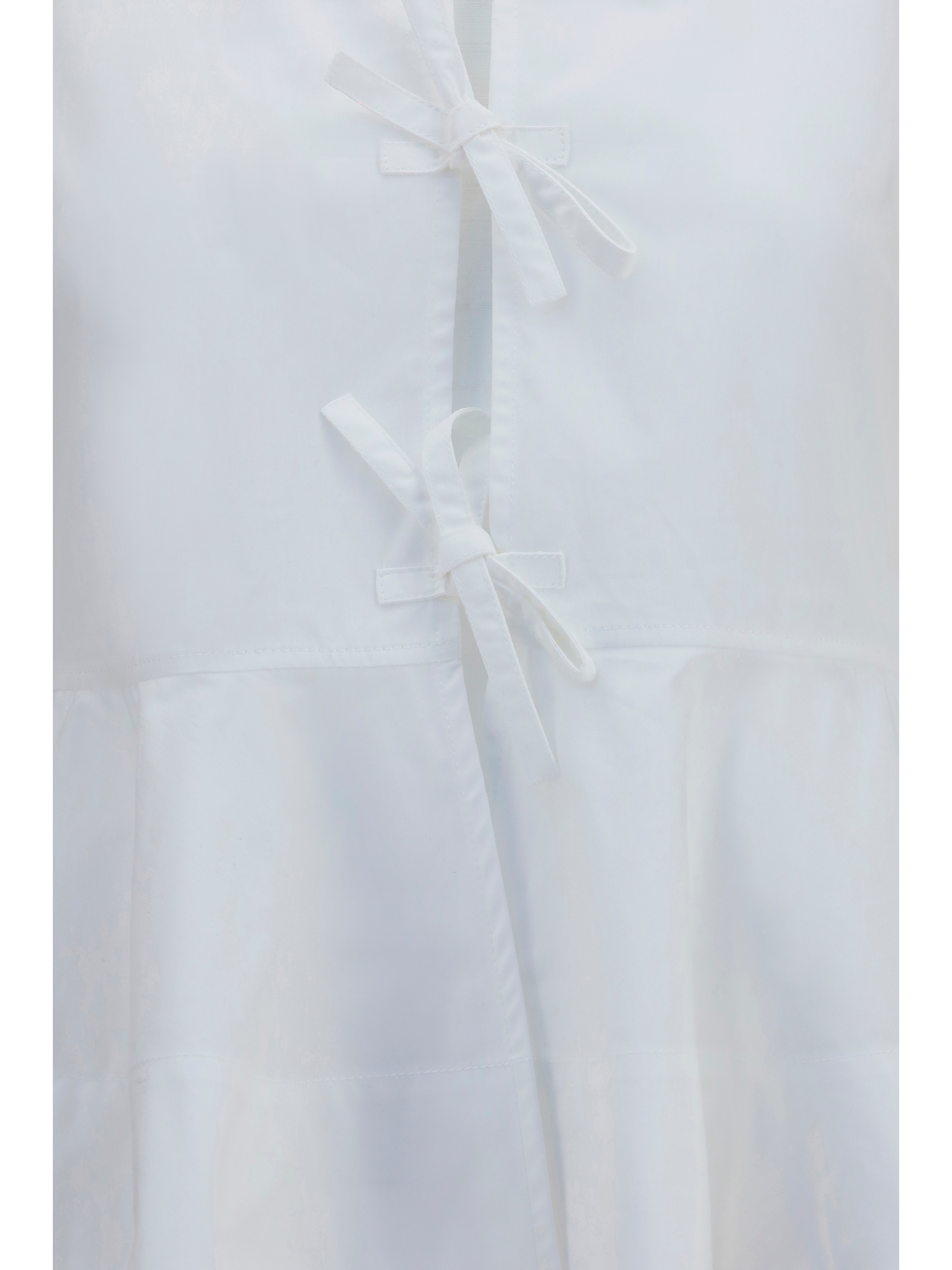 Cotton poplin Blouse with bows