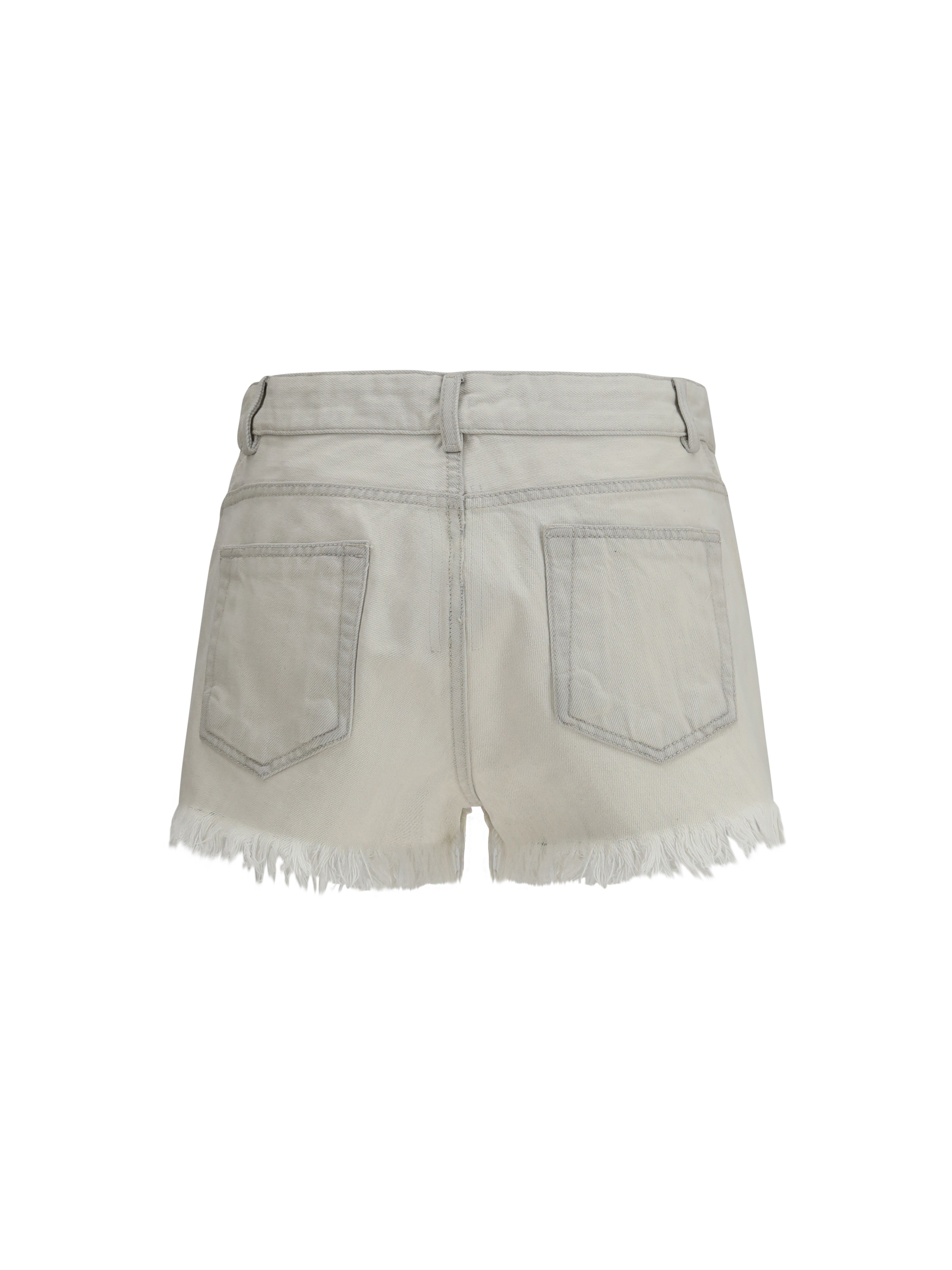 Shorts Temple Bias Cutoffs in Denim