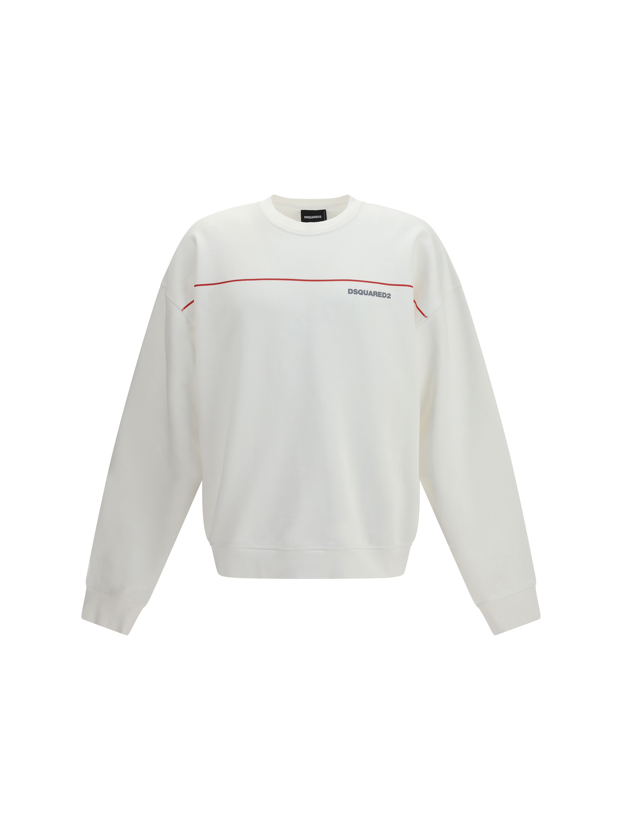 Cotton crew neck Sweatshirt with logo print