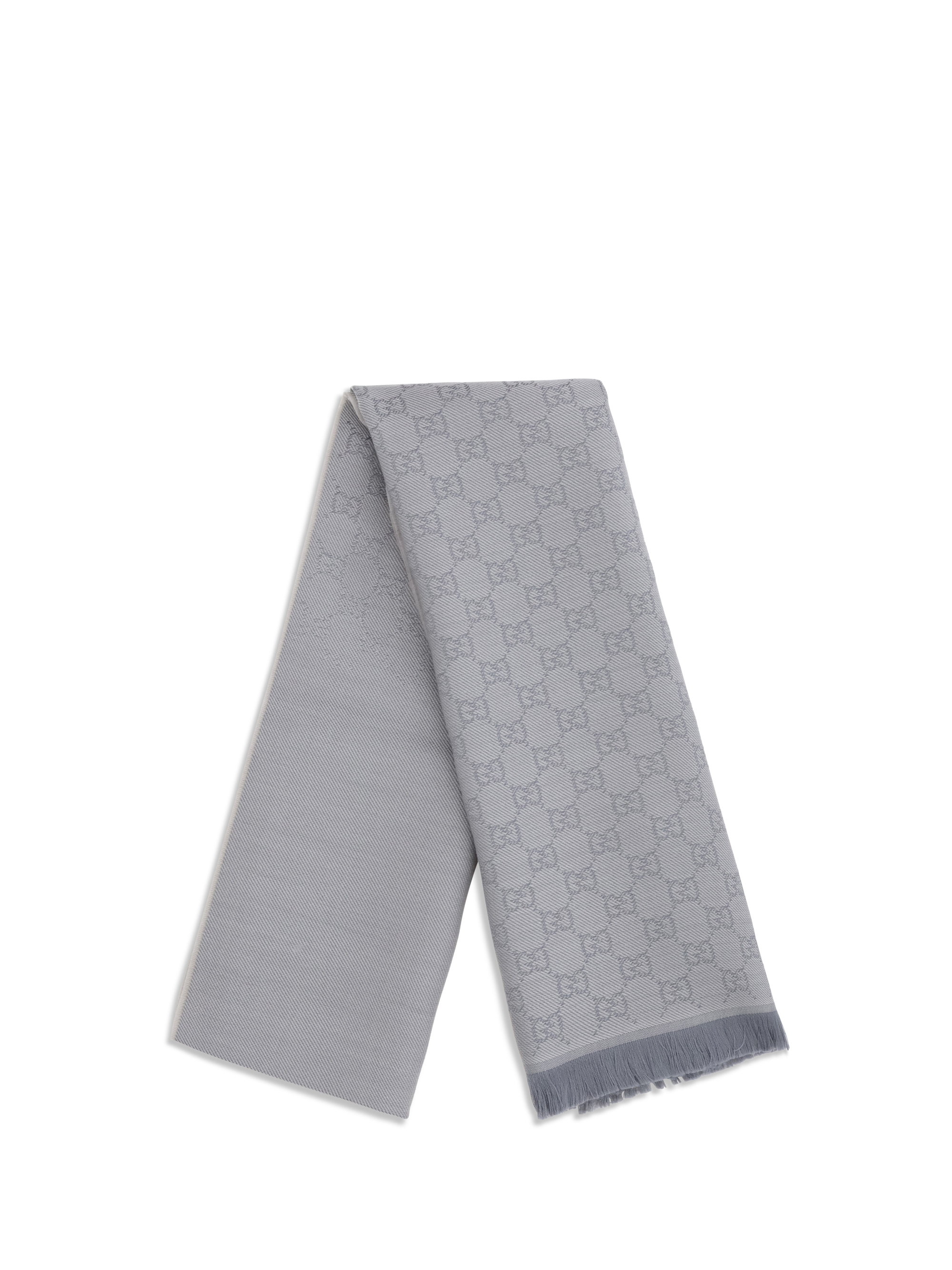 GG Supreme embroidered wool Scarf