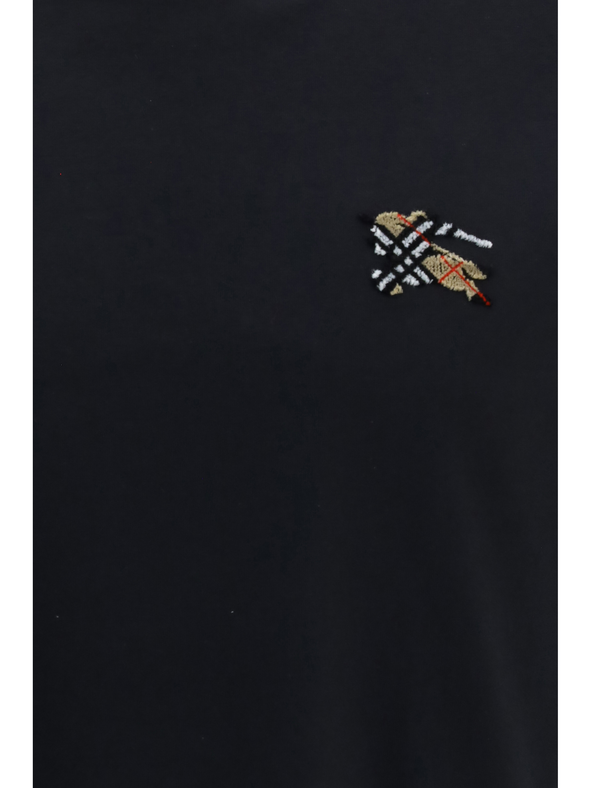 Embroidered logo cotton T-shirt