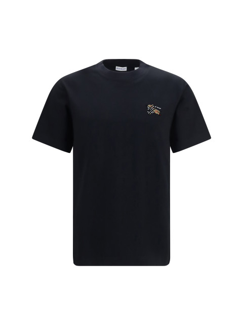 Embroidered logo cotton T-shirt