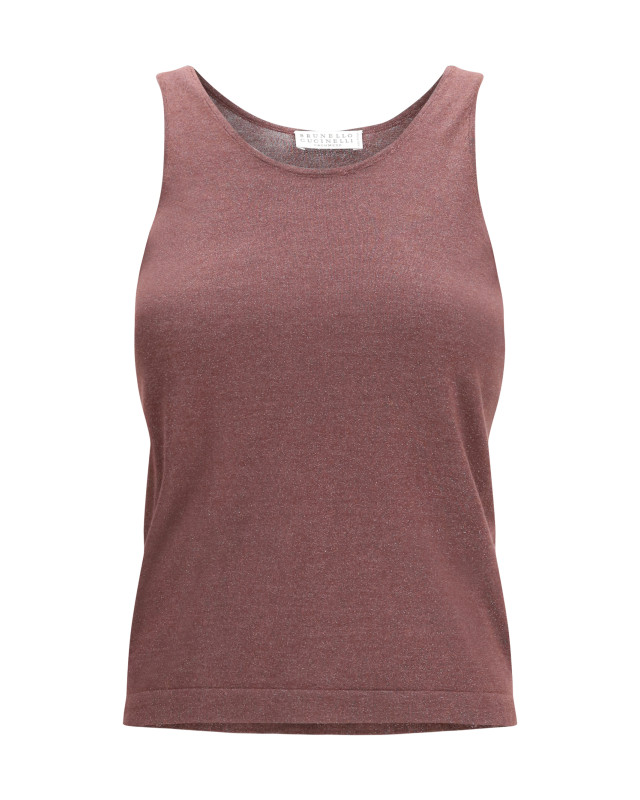 Sparkling knit Tank Top