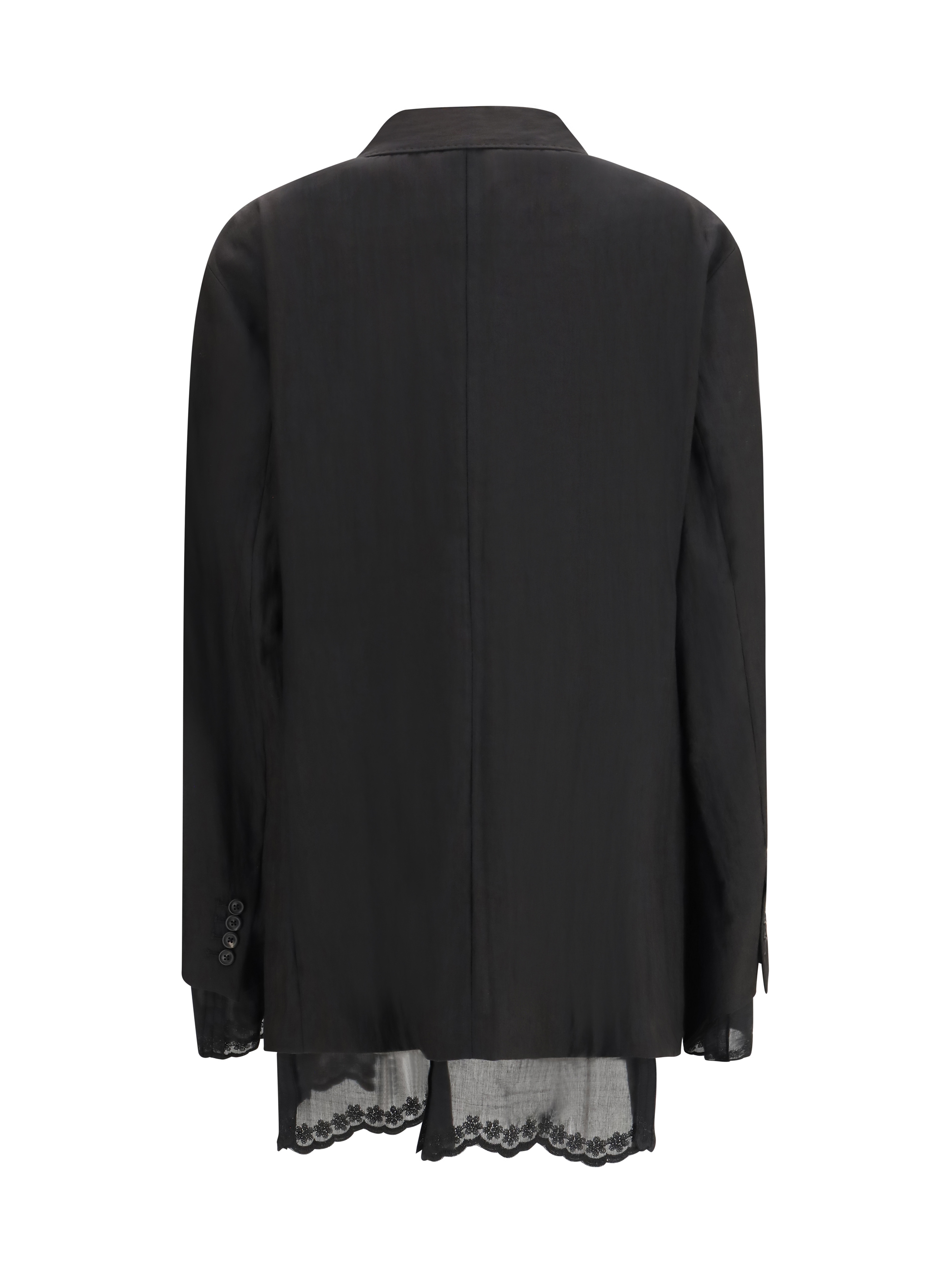 Reversible drip single breasted Blazer