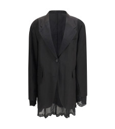 Reversible drip single breasted Blazer