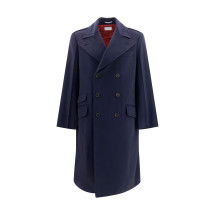 Double-breasted wool Coat