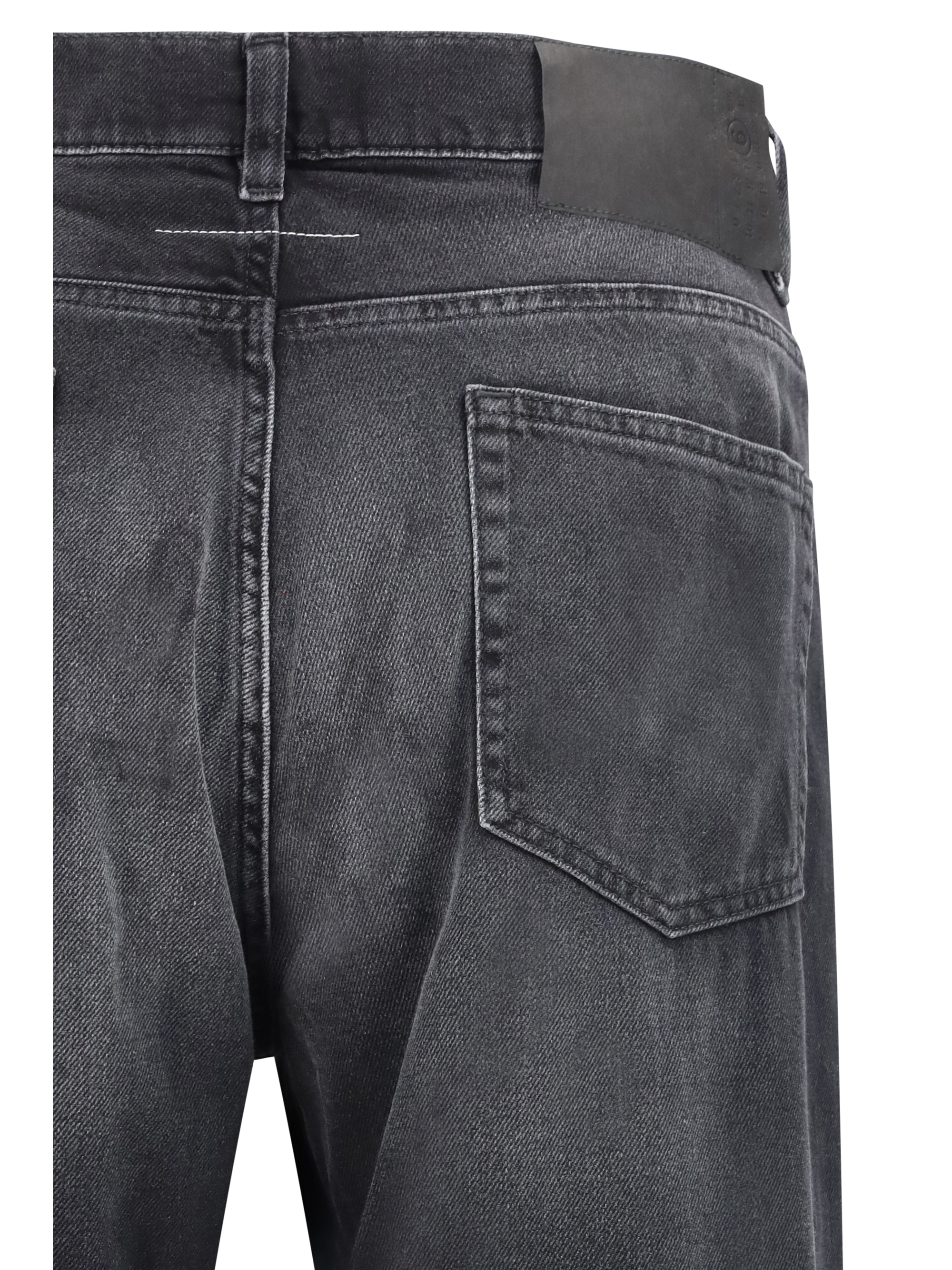 Straight-leg cotton Jeans