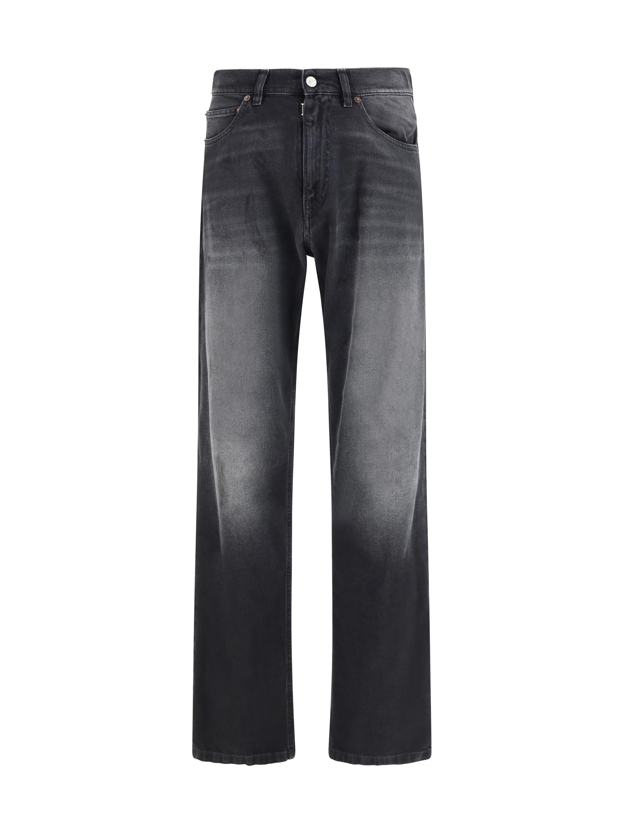Straight-leg cotton Jeans