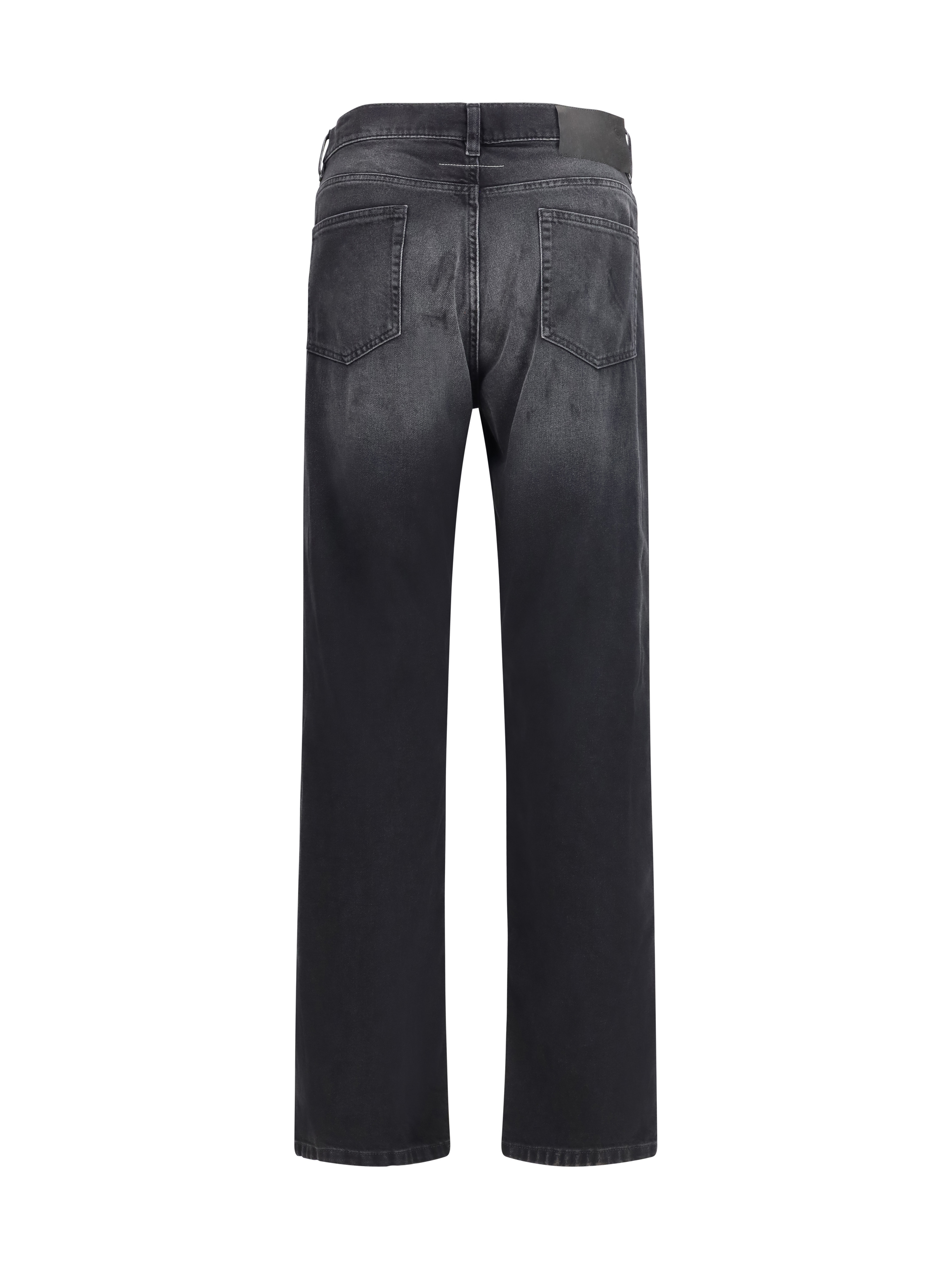 Straight-leg cotton Jeans