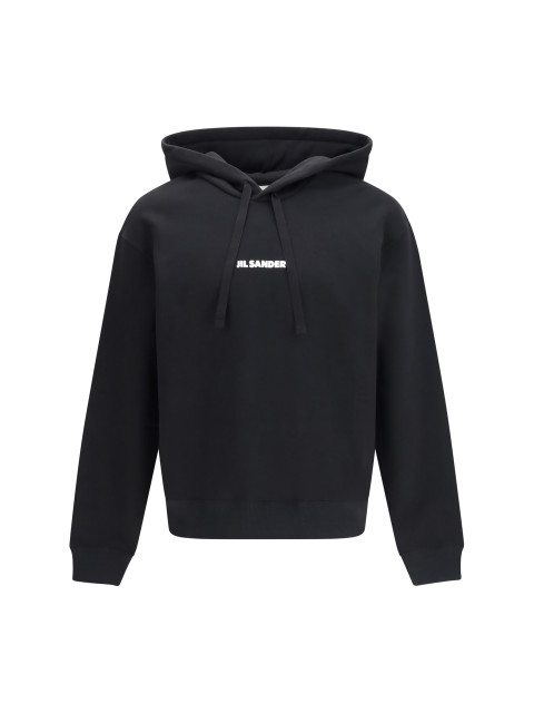 Cotton logo-detail Hoodie