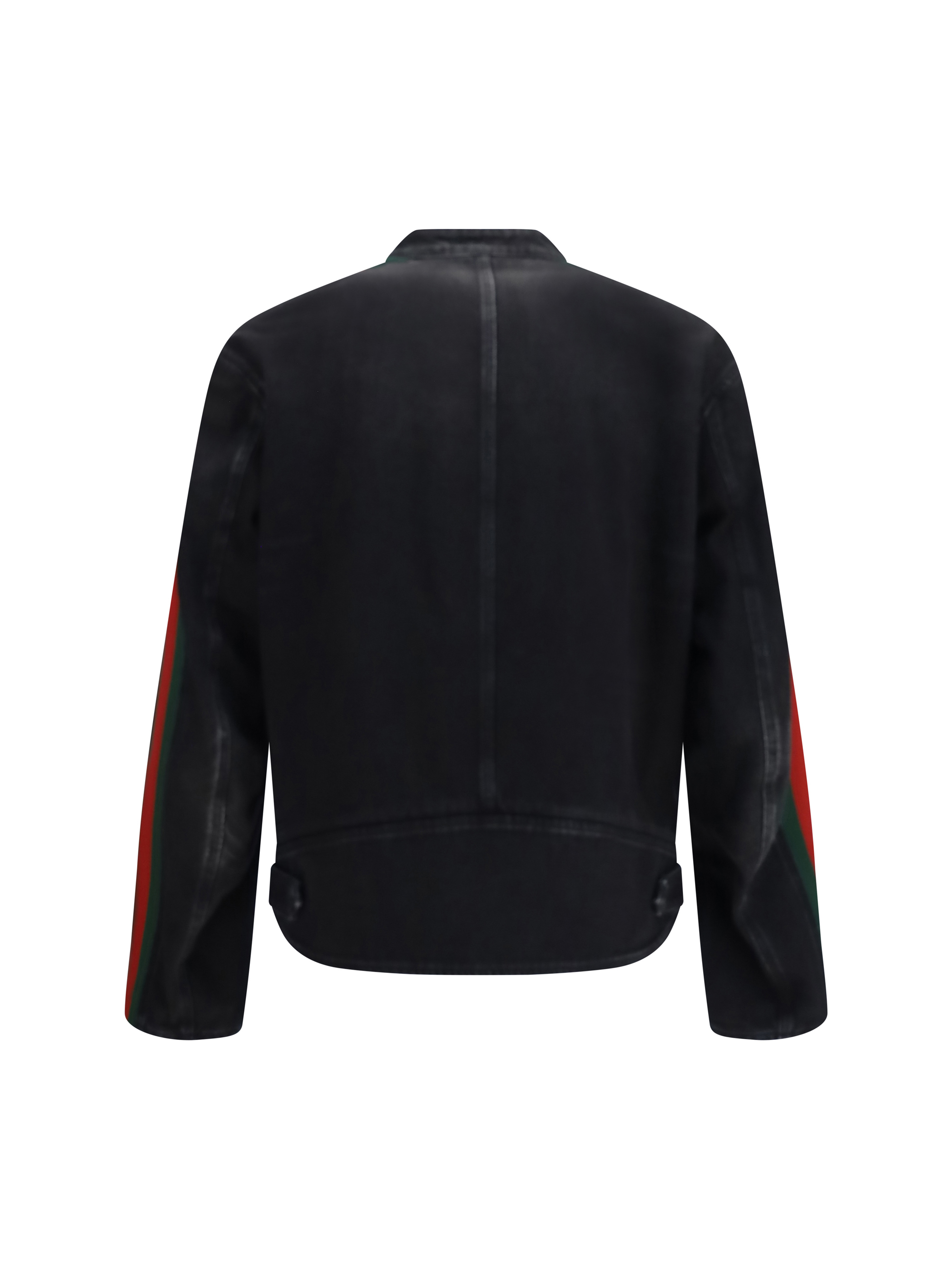 Cotton denim biker Jacket