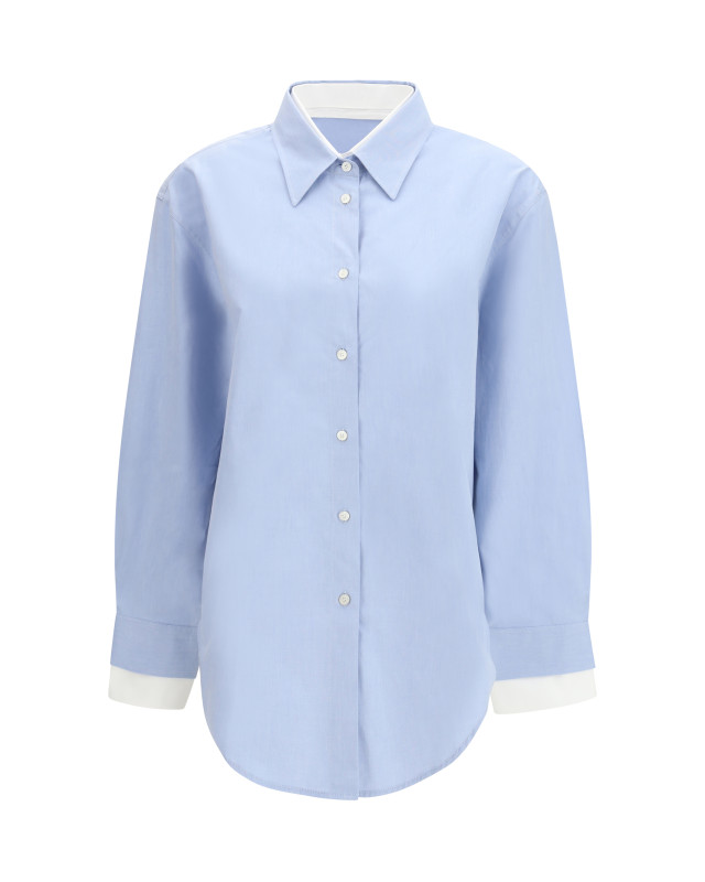 Layered button-up Shirt