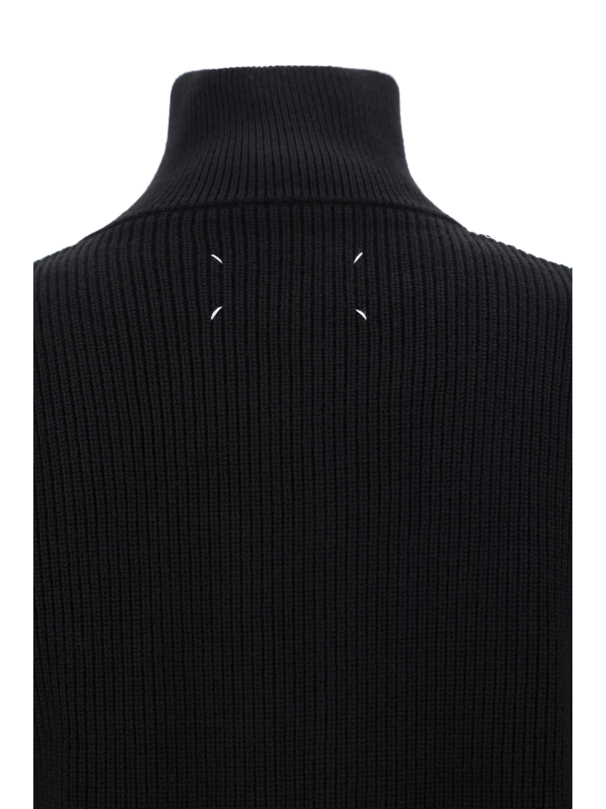 Cotton zip-up Sweater