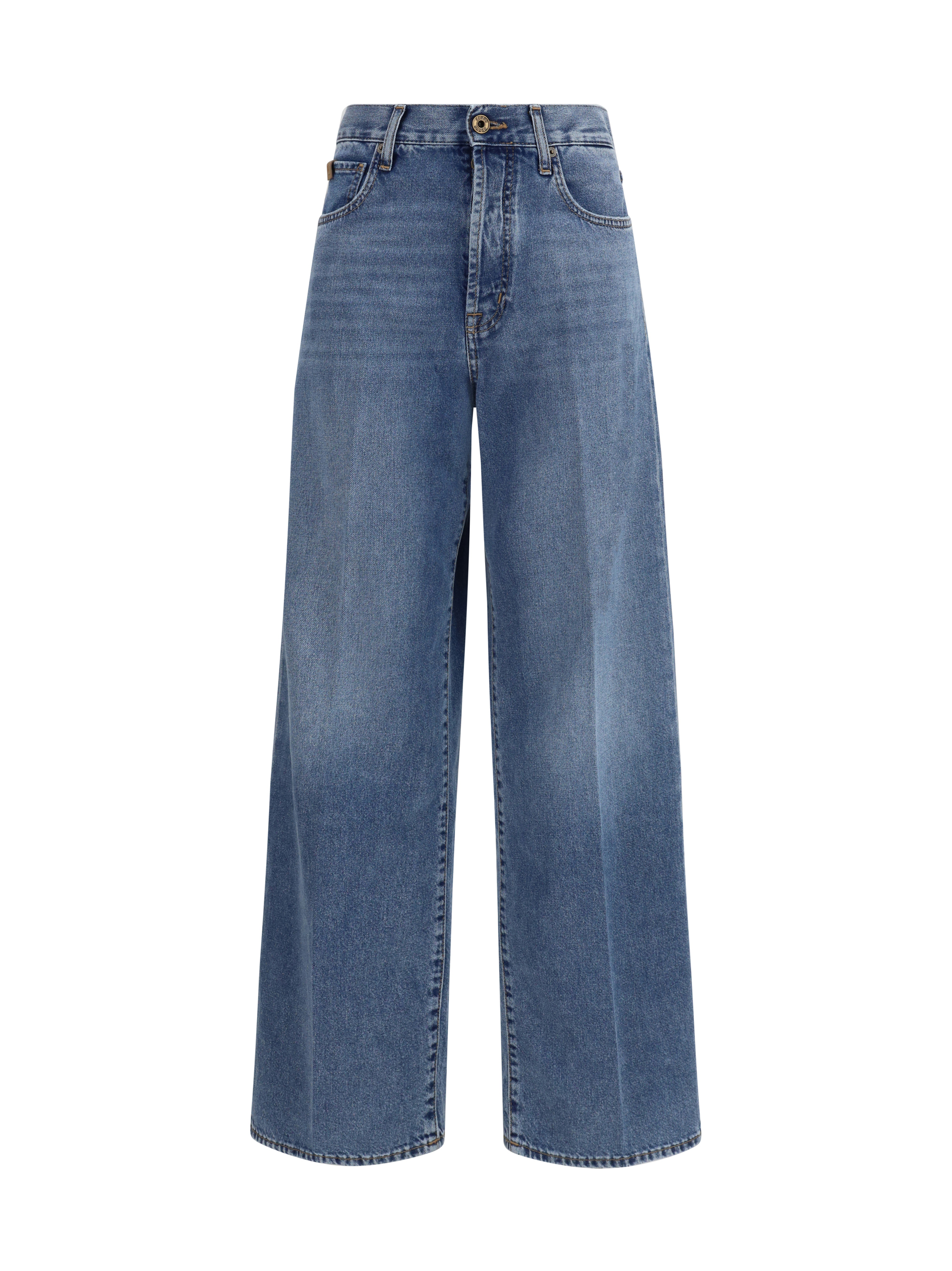 Wide 5 Pocket Jeans