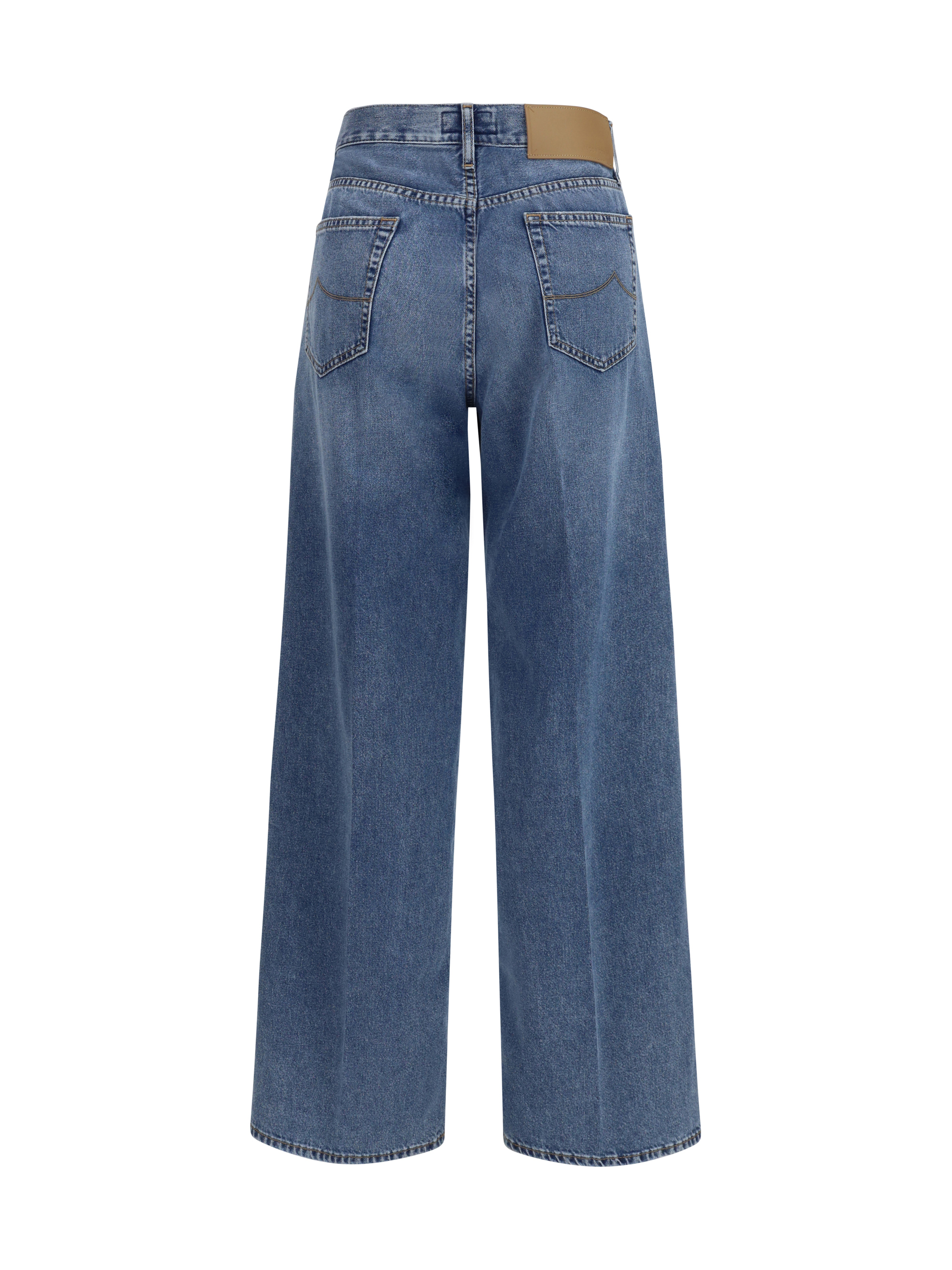 Wide 5 Pocket Jeans