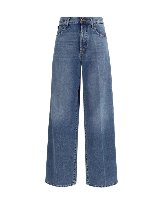 Wide 5 Pocket Jeans