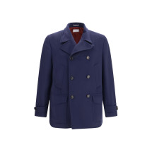 Double-breasted wool Coat