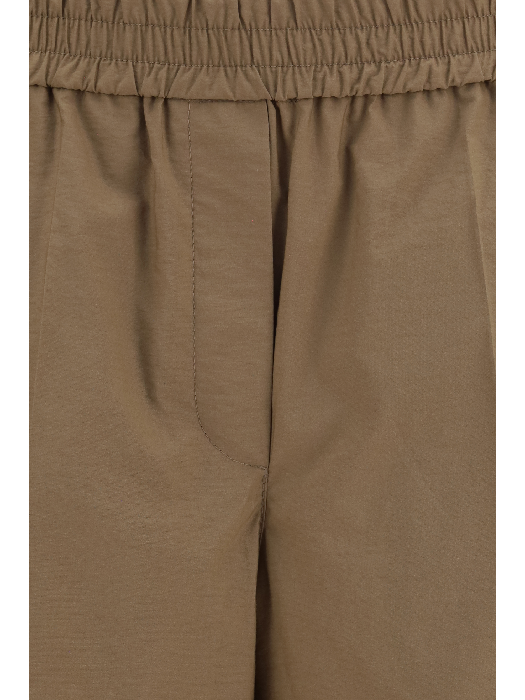 Pants with elasticated waist