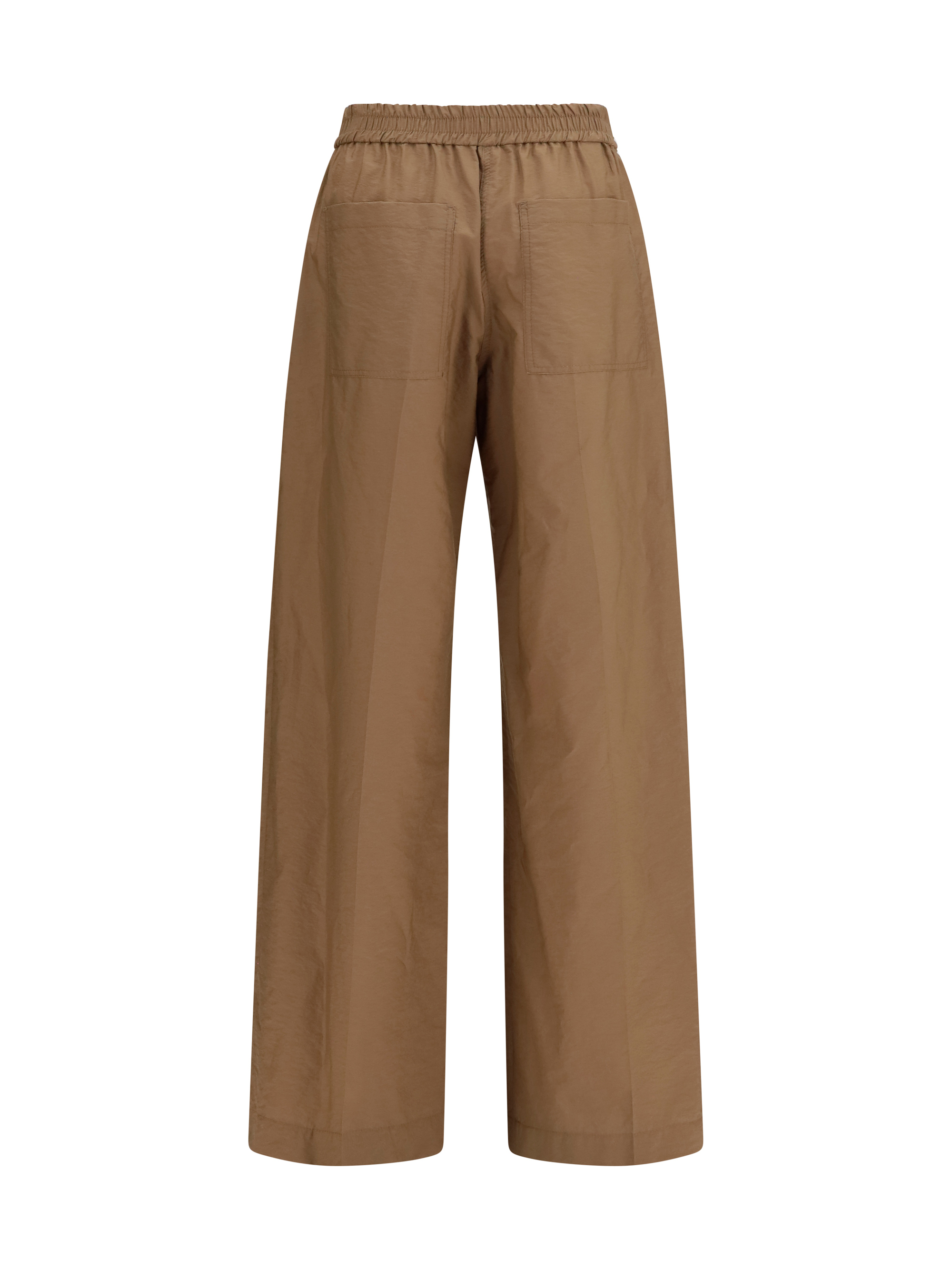 Pants with elasticated waist