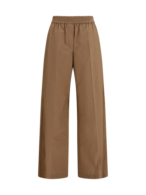 Pants with elasticated waist