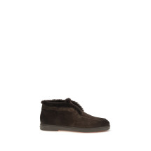 Suede shearling Ankle Boots