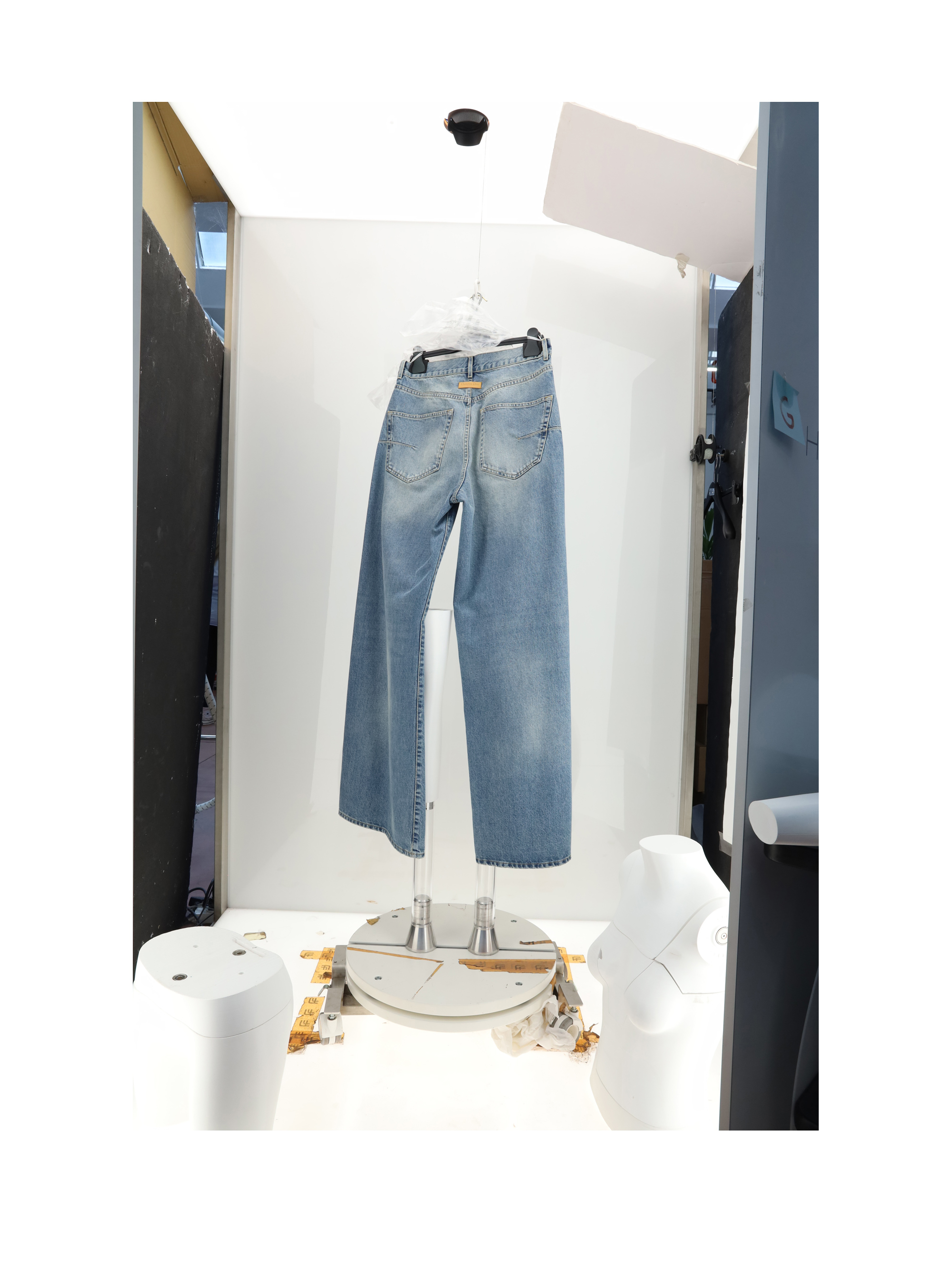 ETH-PANTALON DENIM ND-STONE