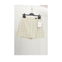 SHORT/JUPE DB-TWEED CANNAGE OR