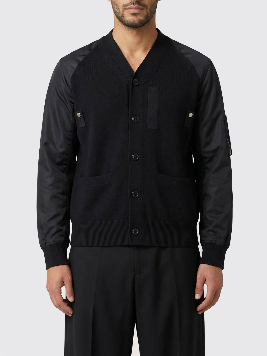 [Sacai] Casual Jacket SS26 2603940M 001