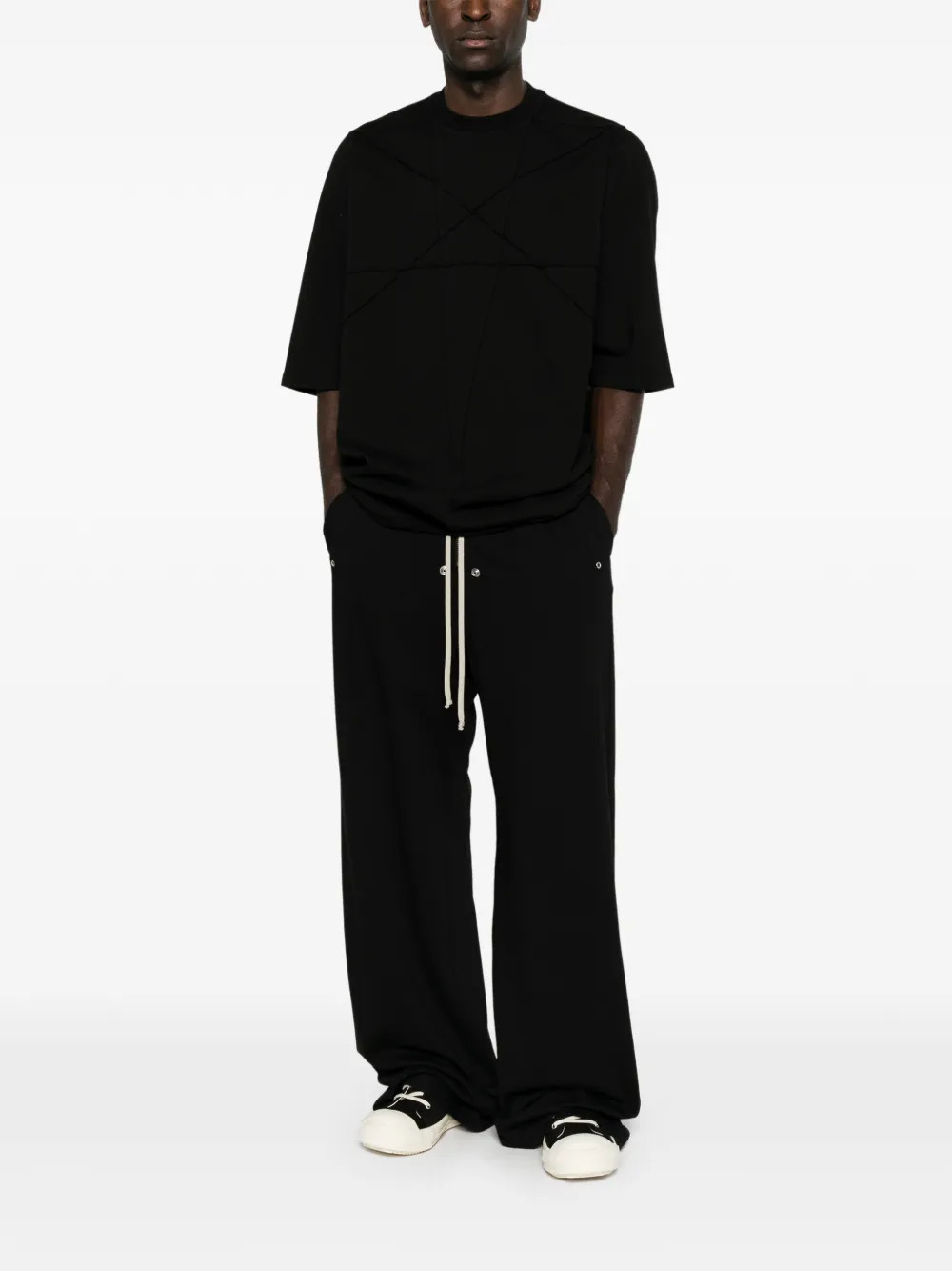 [RICK OWENS DRKSHDW] T-shirts Short Sleeve FW26 DU02F6274RIGET209