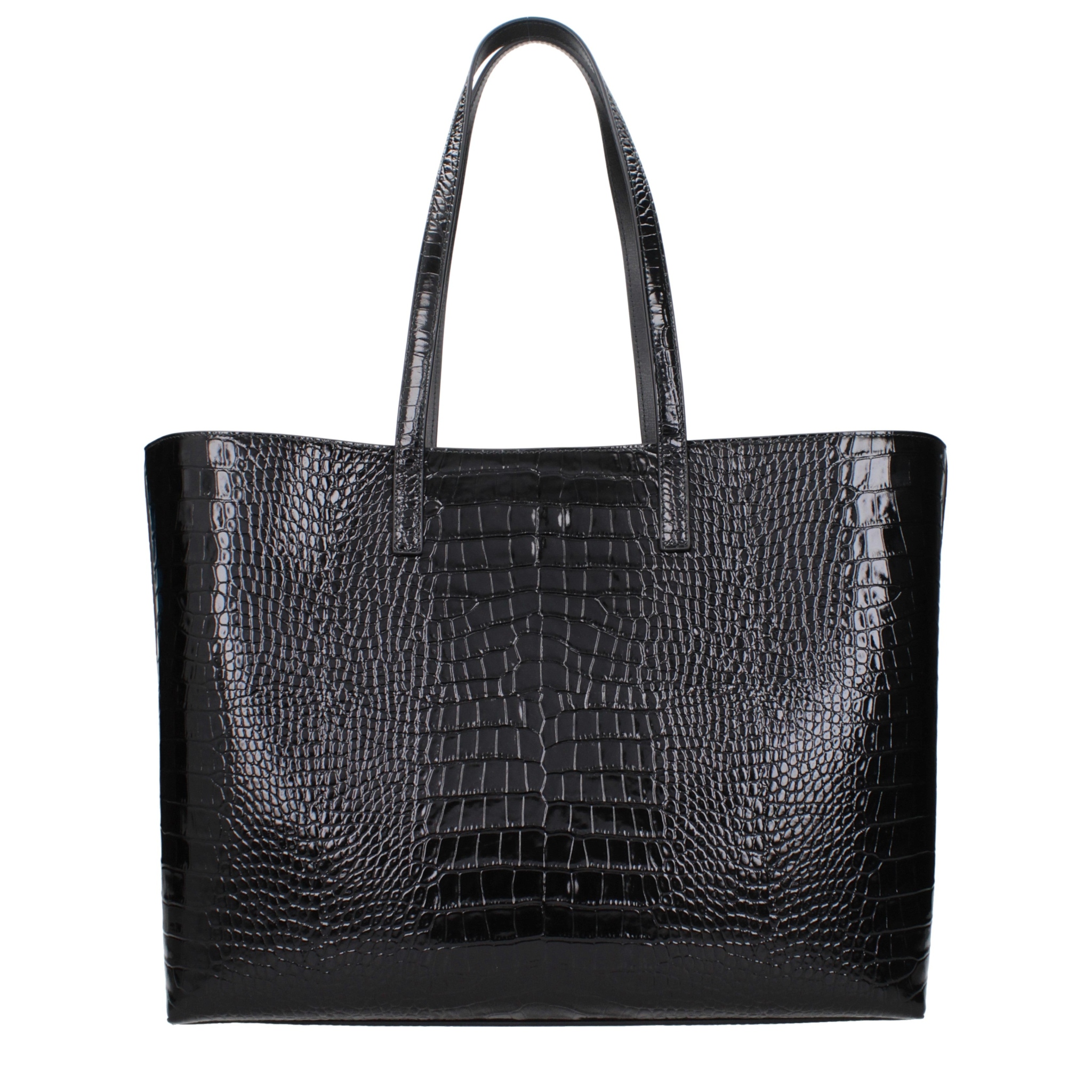 [Jimmy Choo] Tote bag SS25 JCBSHOPPINGLOCCLBLACK