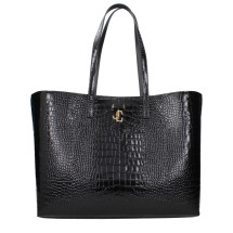 [Jimmy Choo] Tote bag SS25 JCBSHOPPINGLOCCLBLACK