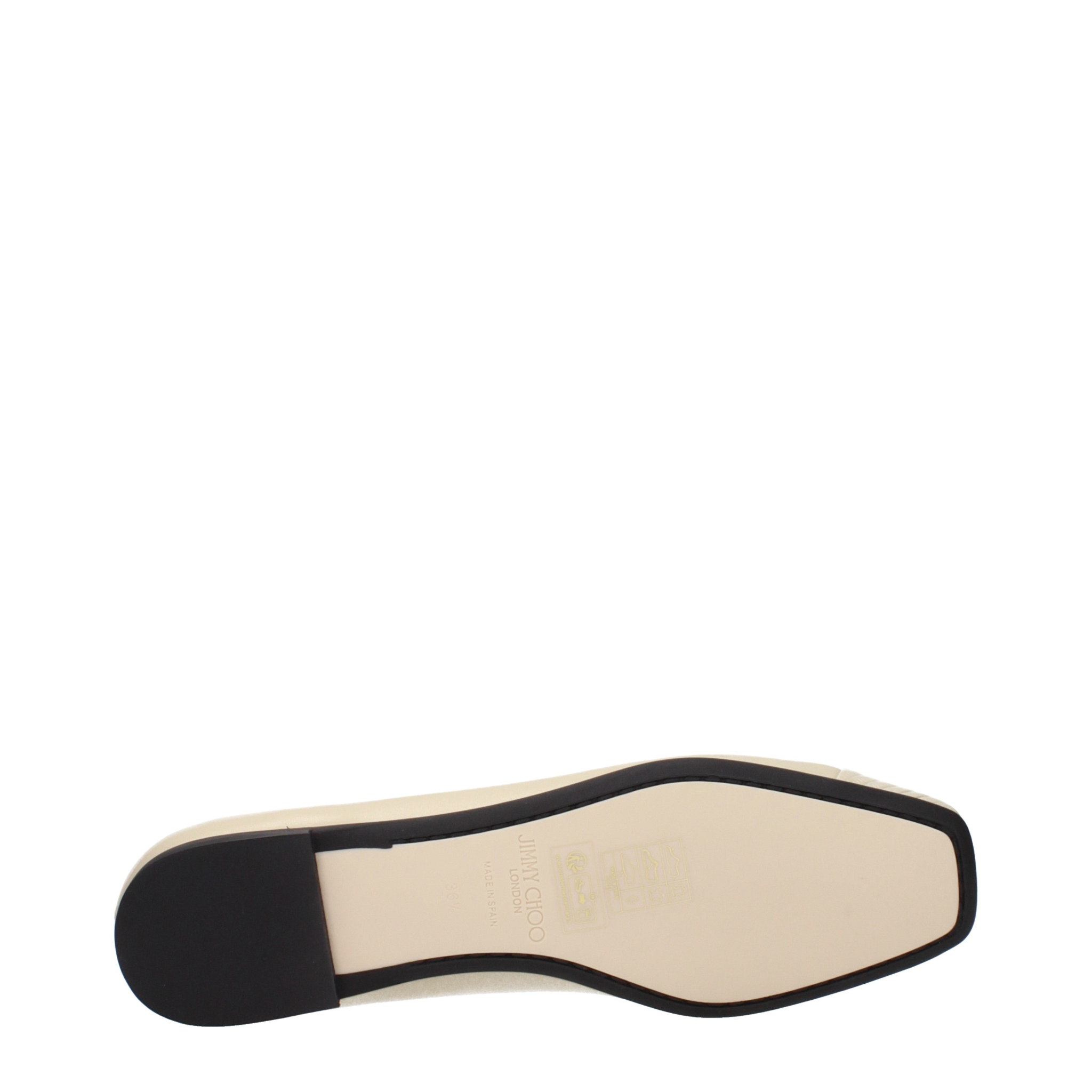 [Jimmy Choo] Flat shoes SS25 LENIFLATONLEBAMBOOBAMBOO