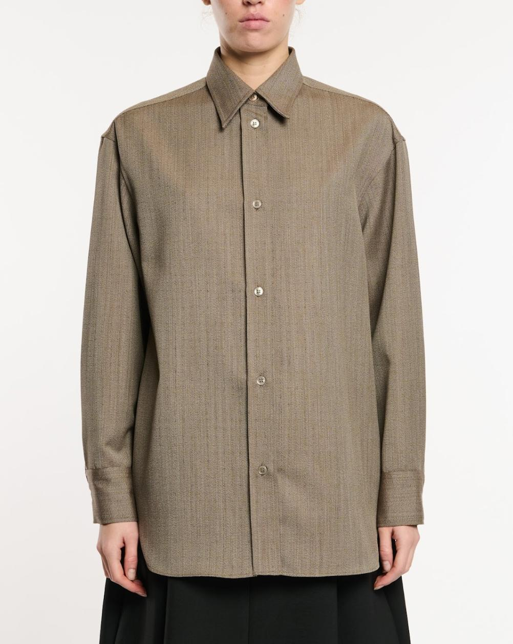 [Studio Nicholson] Shirts Long Sleeve FW26 ROUENSNW-1733