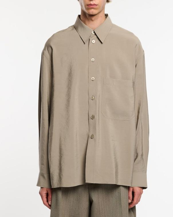 [Studio Nicholson] Shirts Long Sleeve FW26 EMPER-SNM-1557